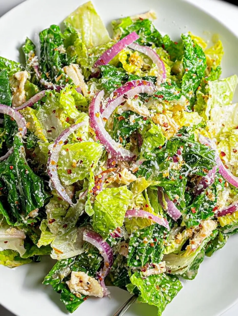 5-Minute Lemon Parmesan Lettuce Salad