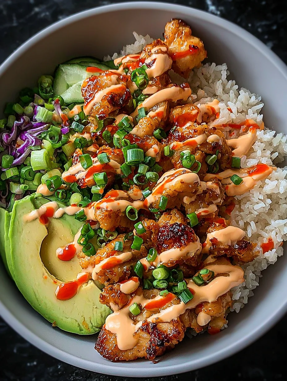 Bang Bang Chicken Bowl