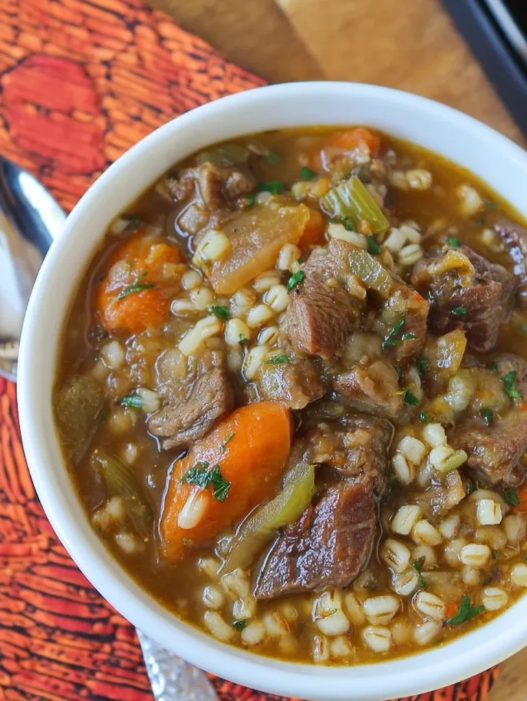 Beef and Barley Soup