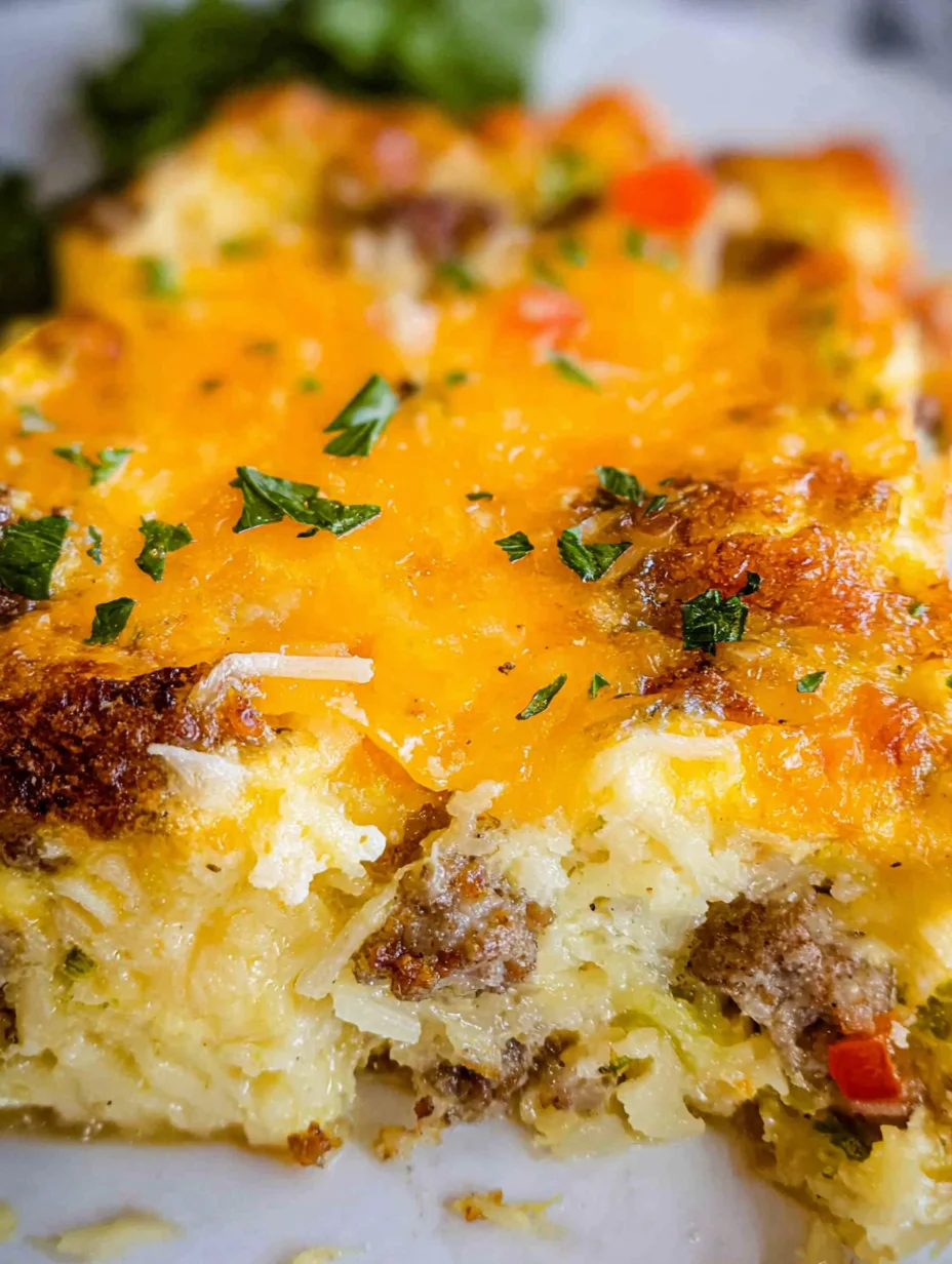 Breakfast Sausage Casserole