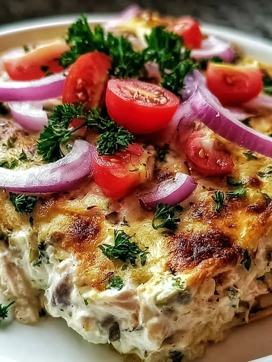 Chicken Tzatziki Casserole