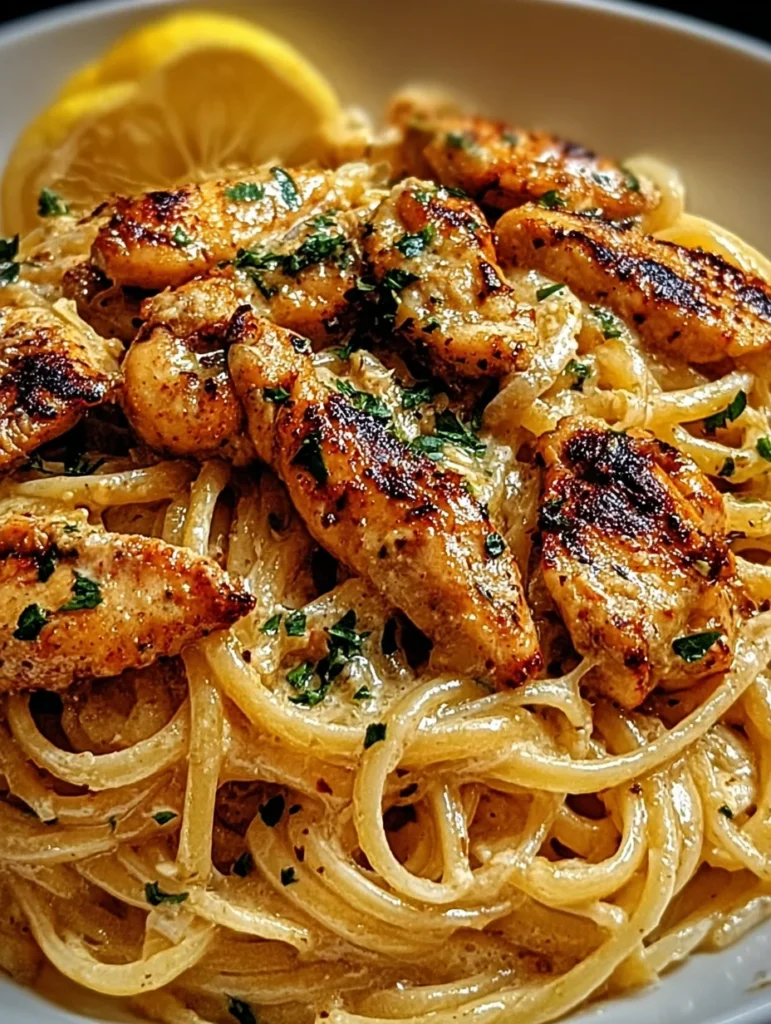 Creamy Chicken Linguine