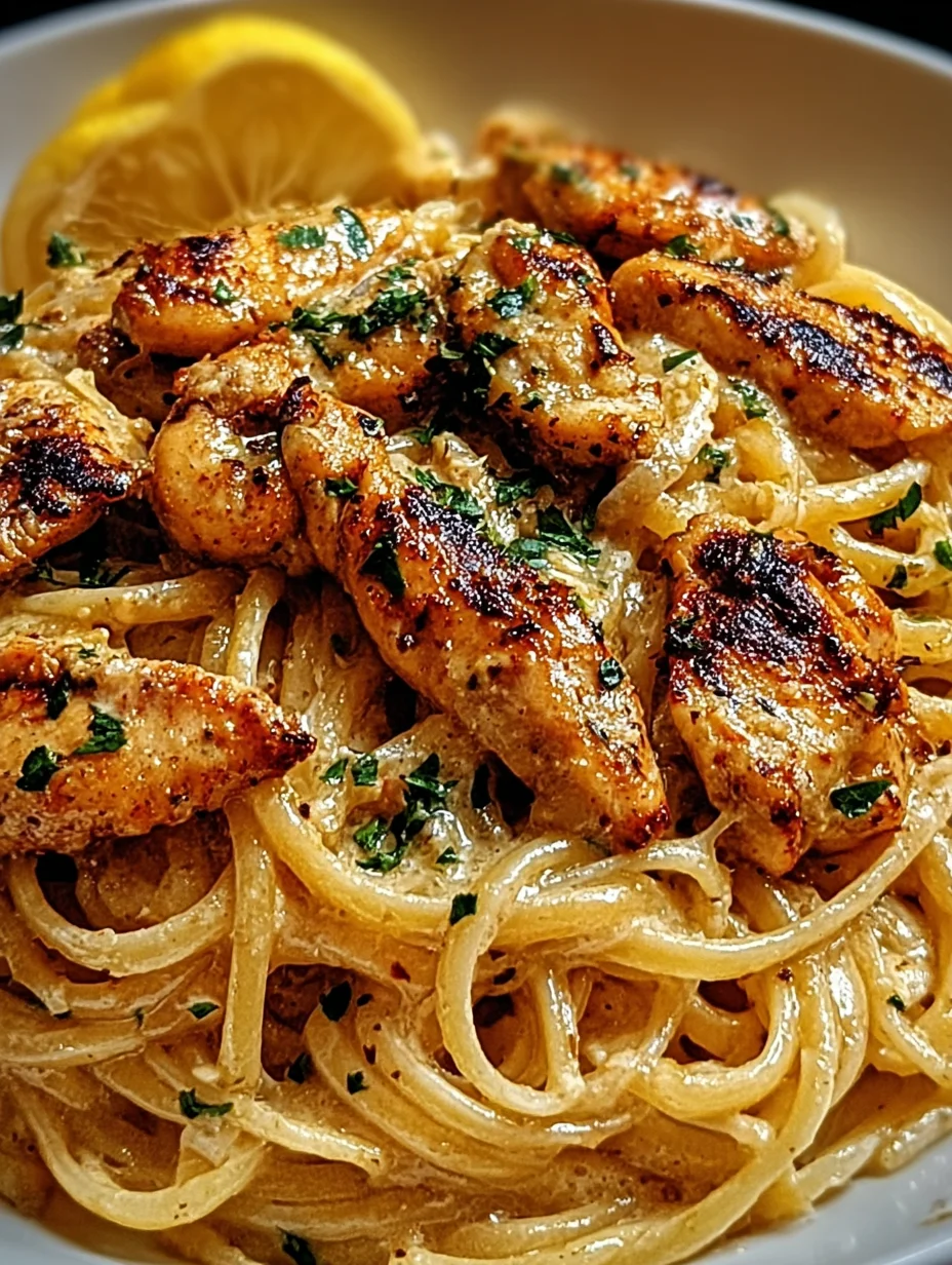 Creamy Chicken Linguine
