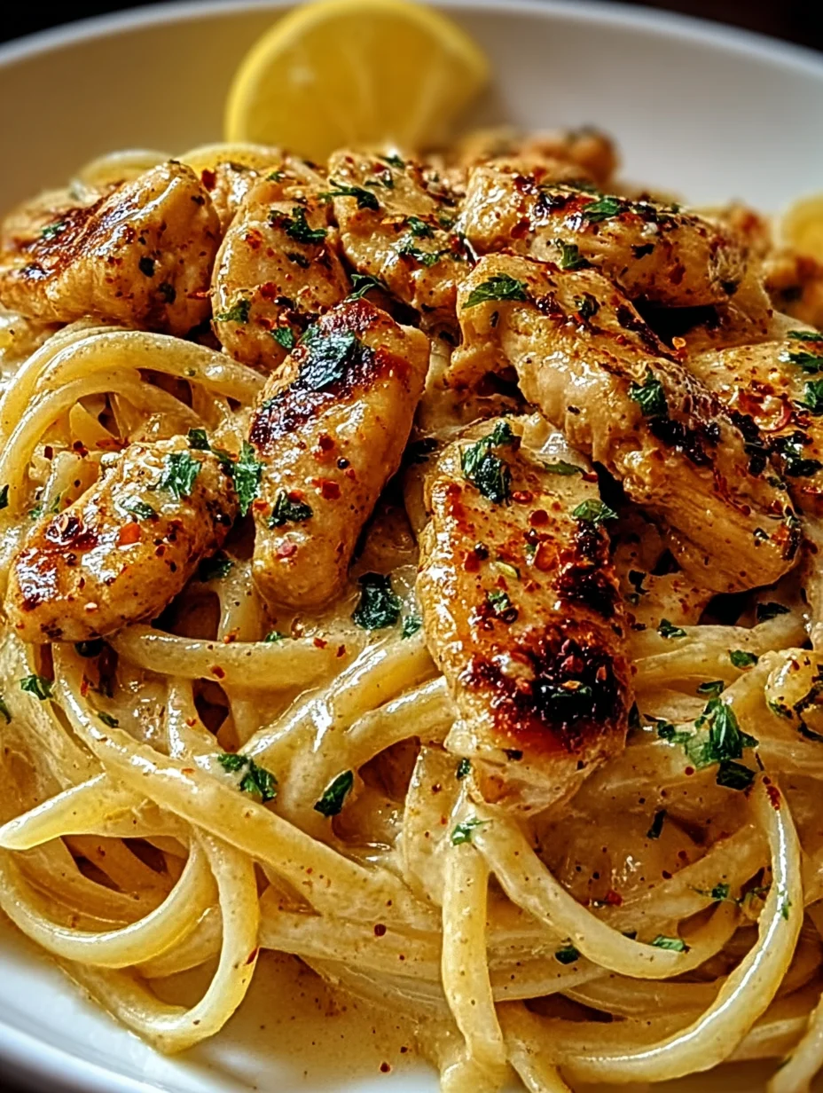 Creamy Chicken Linguine