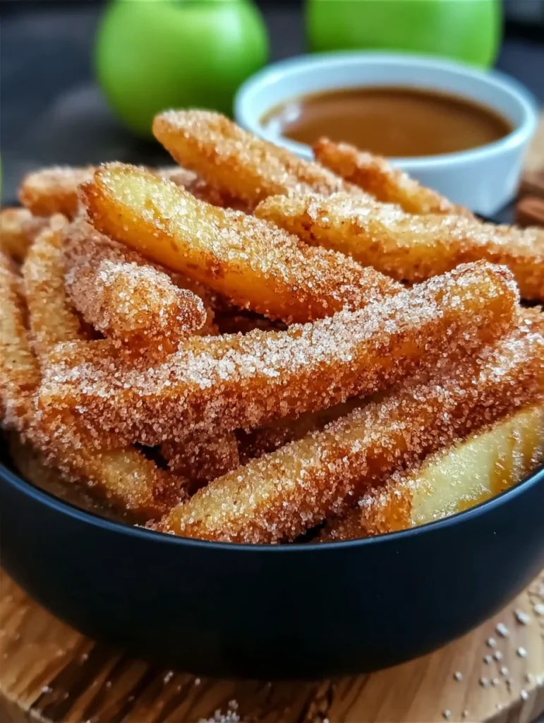 Crispy Air Fryer Apple Fries