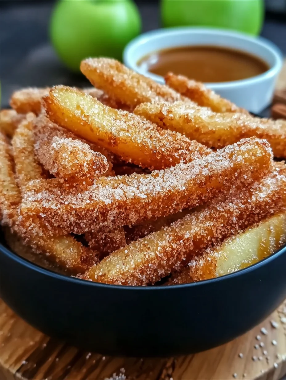 Crispy Air Fryer Apple Fries