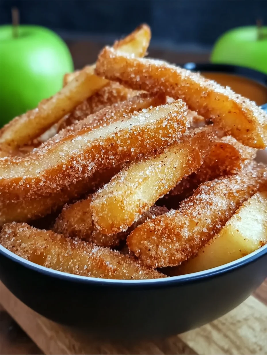 Crispy Air Fryer Apple Fries