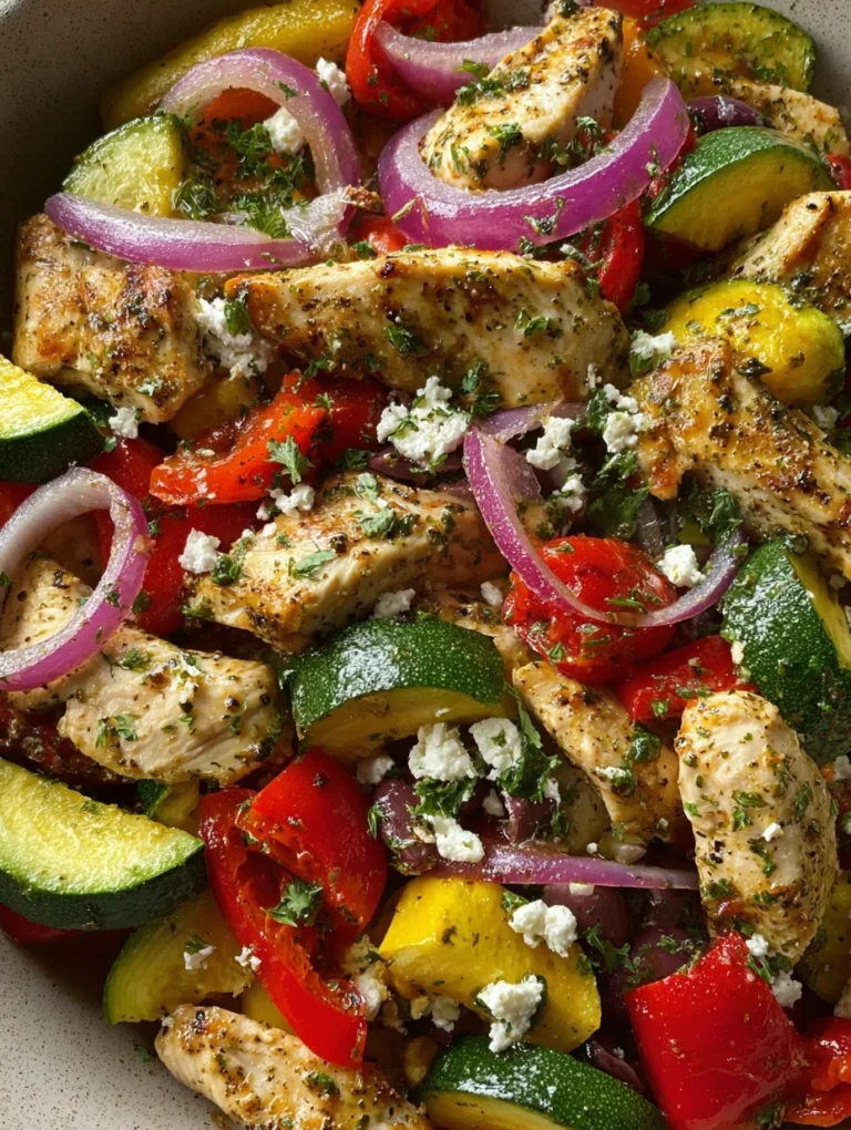 Mediterranean Chicken Stir Fry