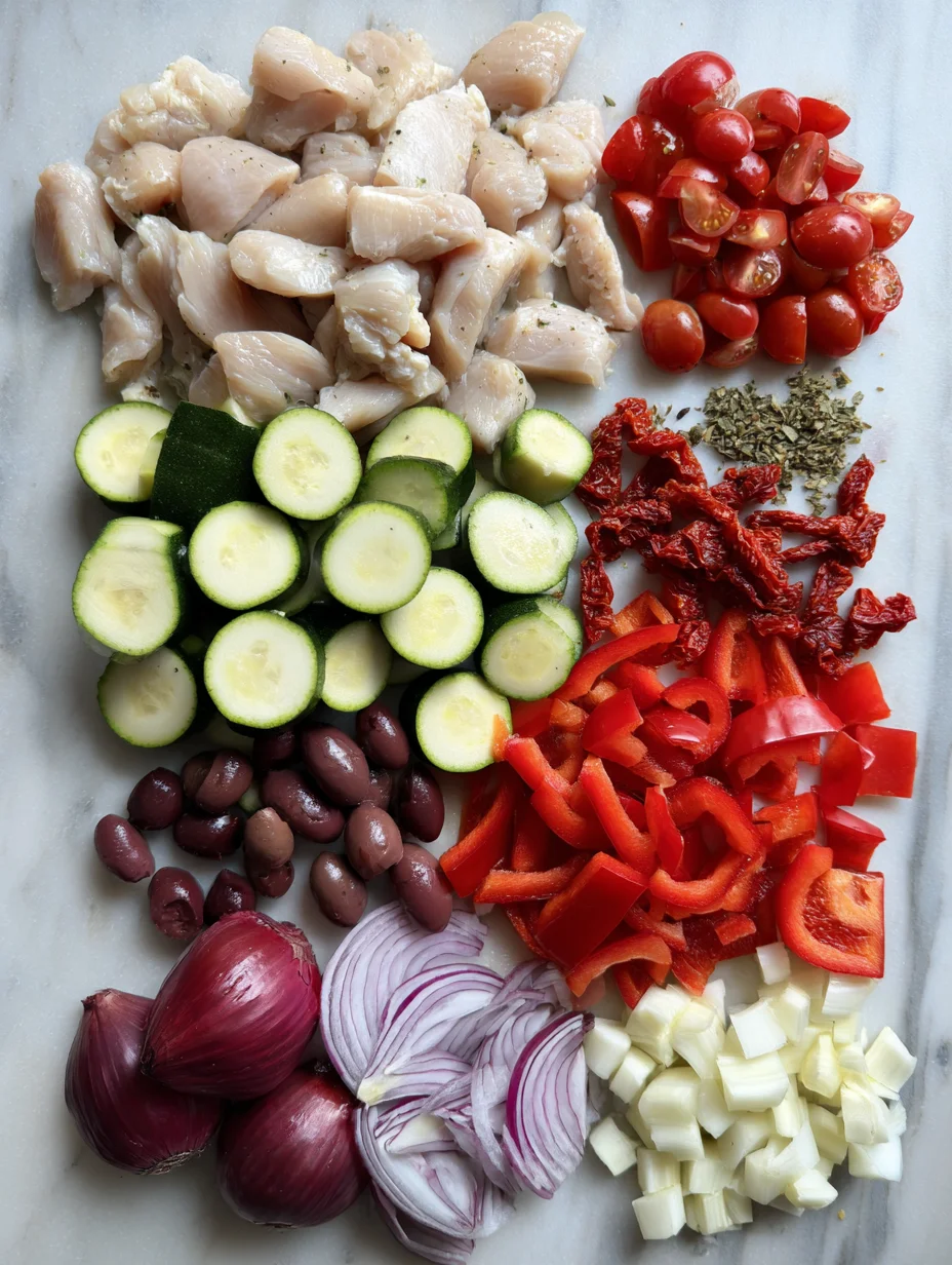 Mediterranean Chicken Stir Fry