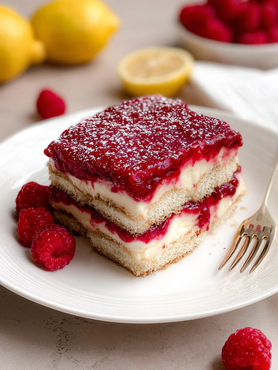 Raspberry Tiramisu