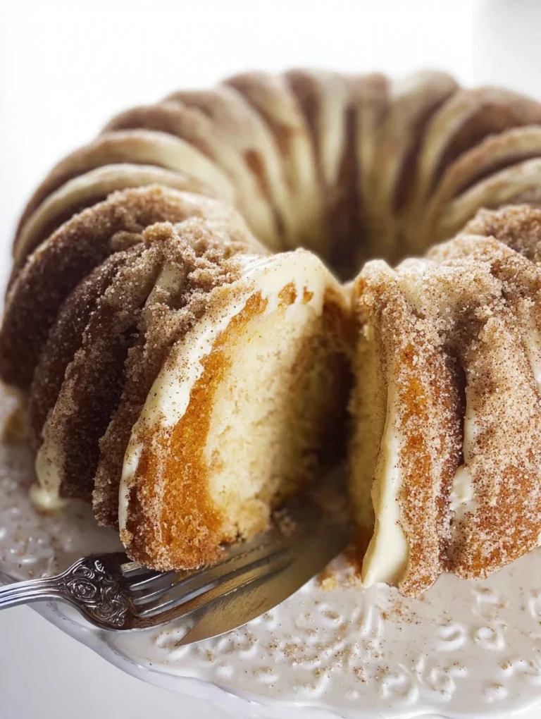 Snickerdoodle Bundt Cake