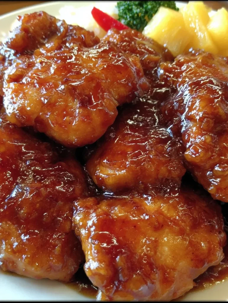 Sweet Hawaiian Crock Pot Chicken