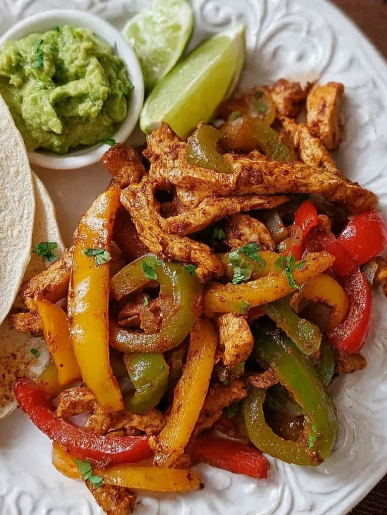 Air Fryer Chicken Fajitas