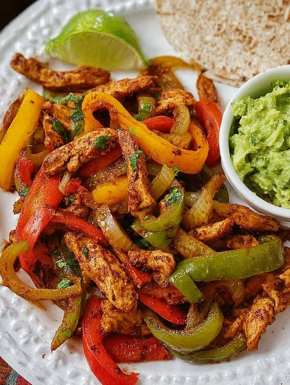 Air Fryer Chicken Fajitas