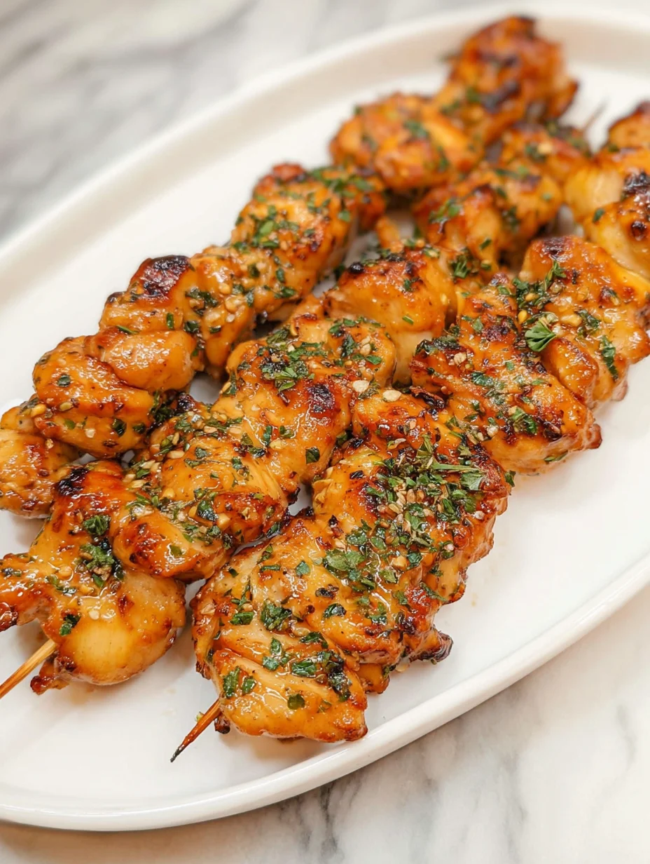 Air Fryer Chicken Skewers