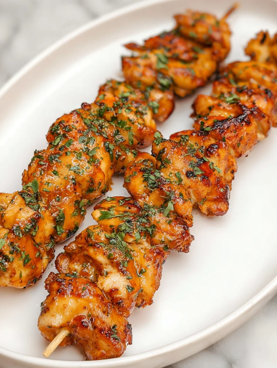 Air Fryer Chicken Skewers