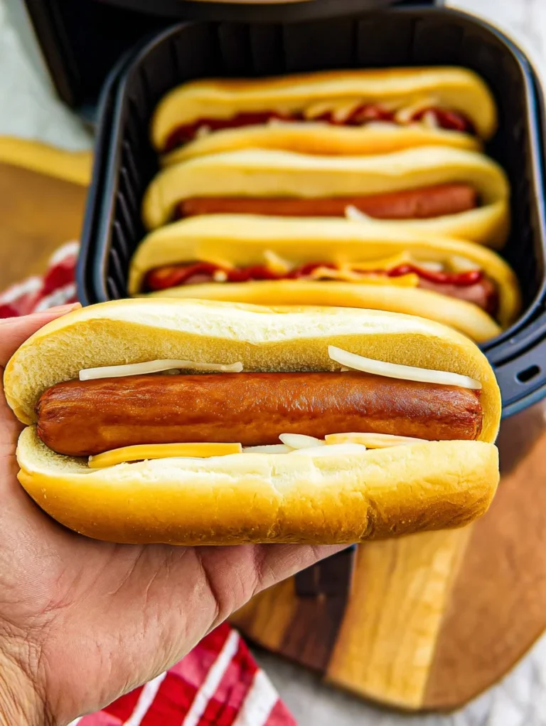 Air Fryer Hot Dogs