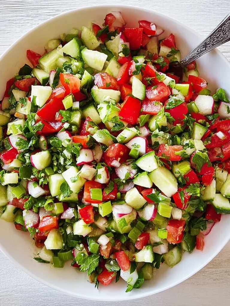 Arabic Chopped Salad