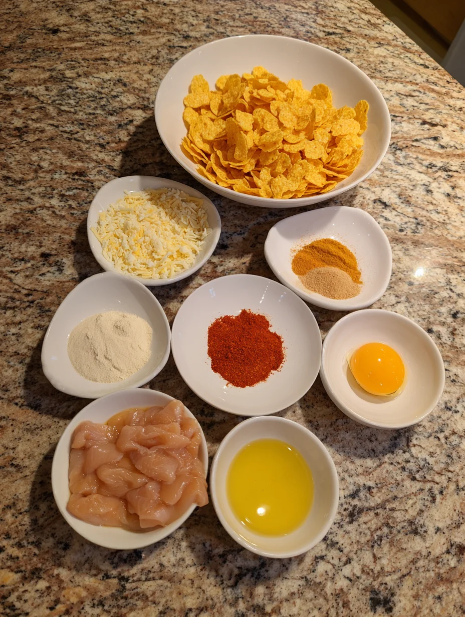 Baked Crunchy Hot Honey Chicken