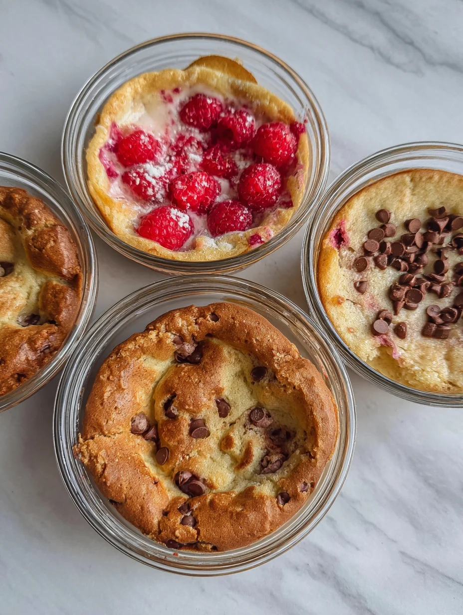 Baked Protein Pancake Bowls