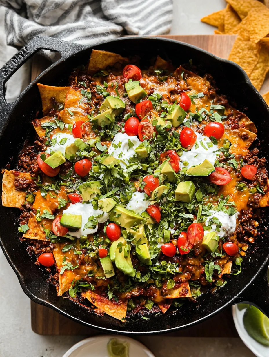 Beef Skillet Enchiladas