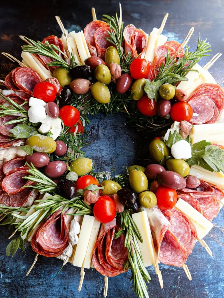 Charcuterie Wreath