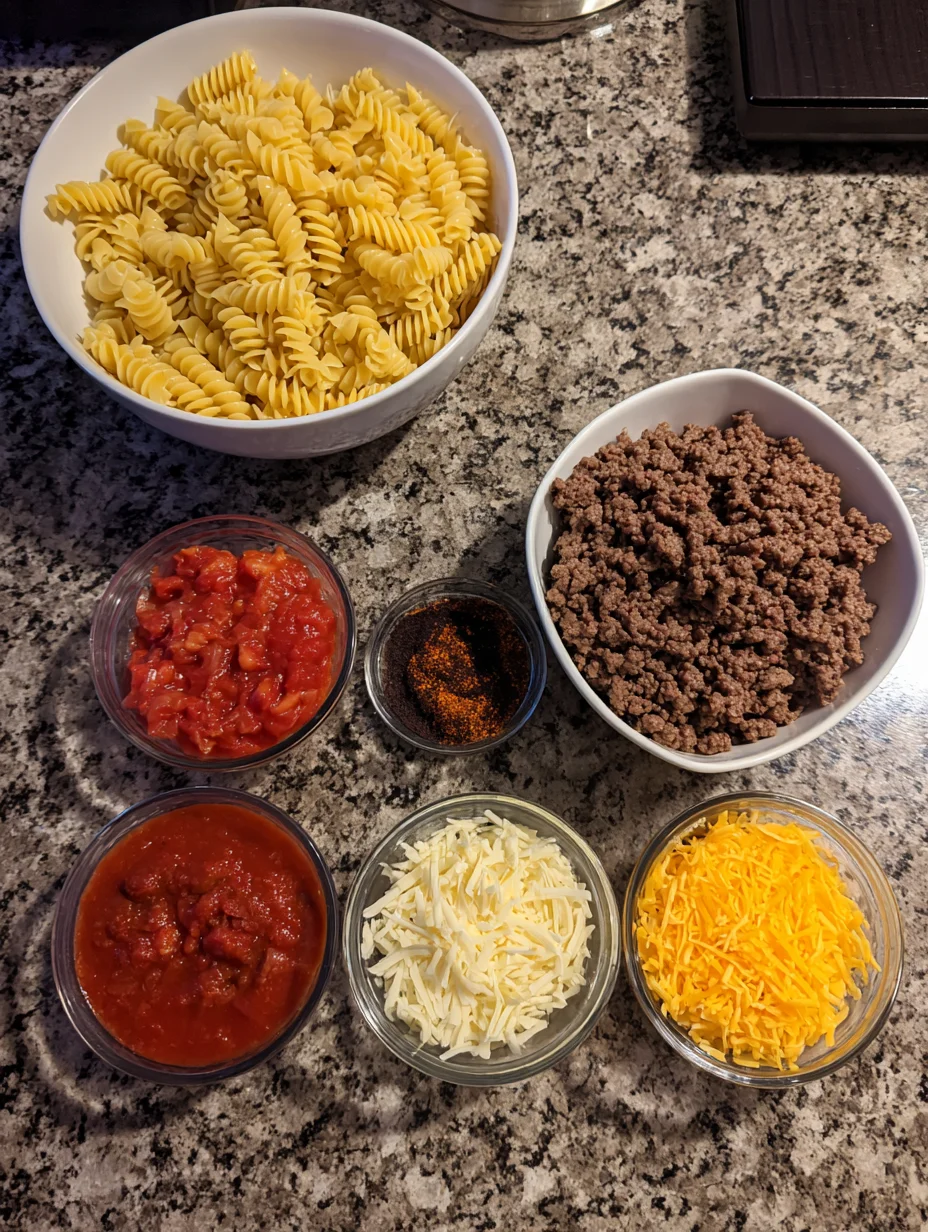 Cheesy Taco Pasta