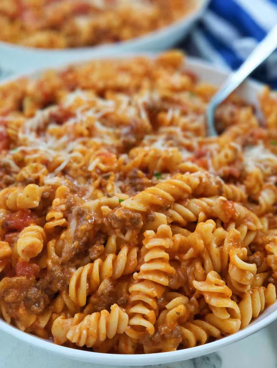 Cheesy Taco Pasta