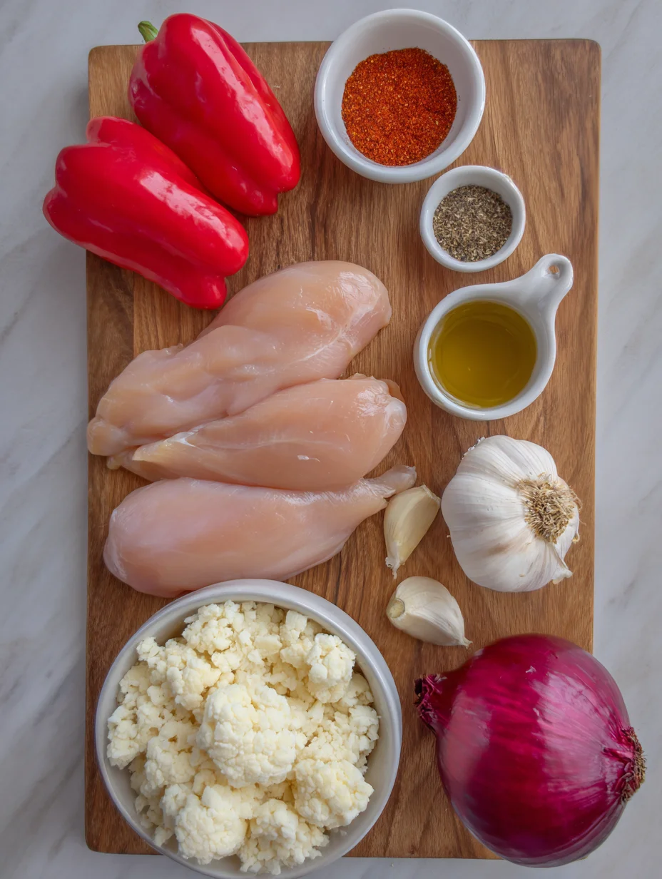 Chicken and Cauliflower Rice Bowls