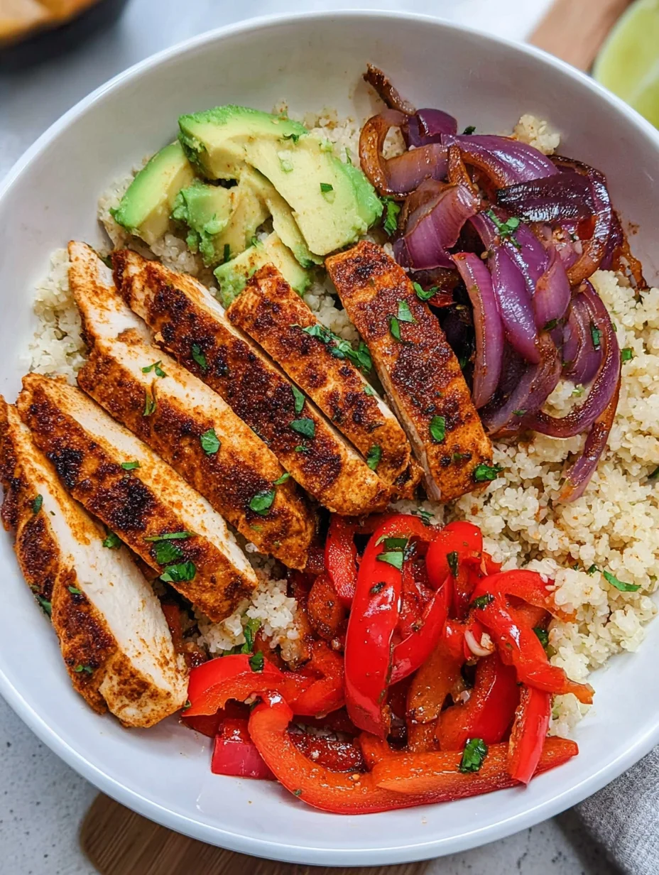 Chicken and Cauliflower Rice Bowls