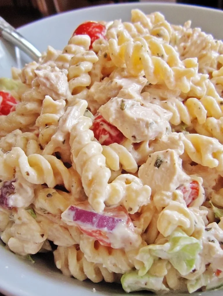 Chicken Caesar Pasta Salad