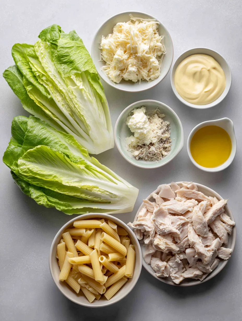 Chicken Caesar Pasta Salad