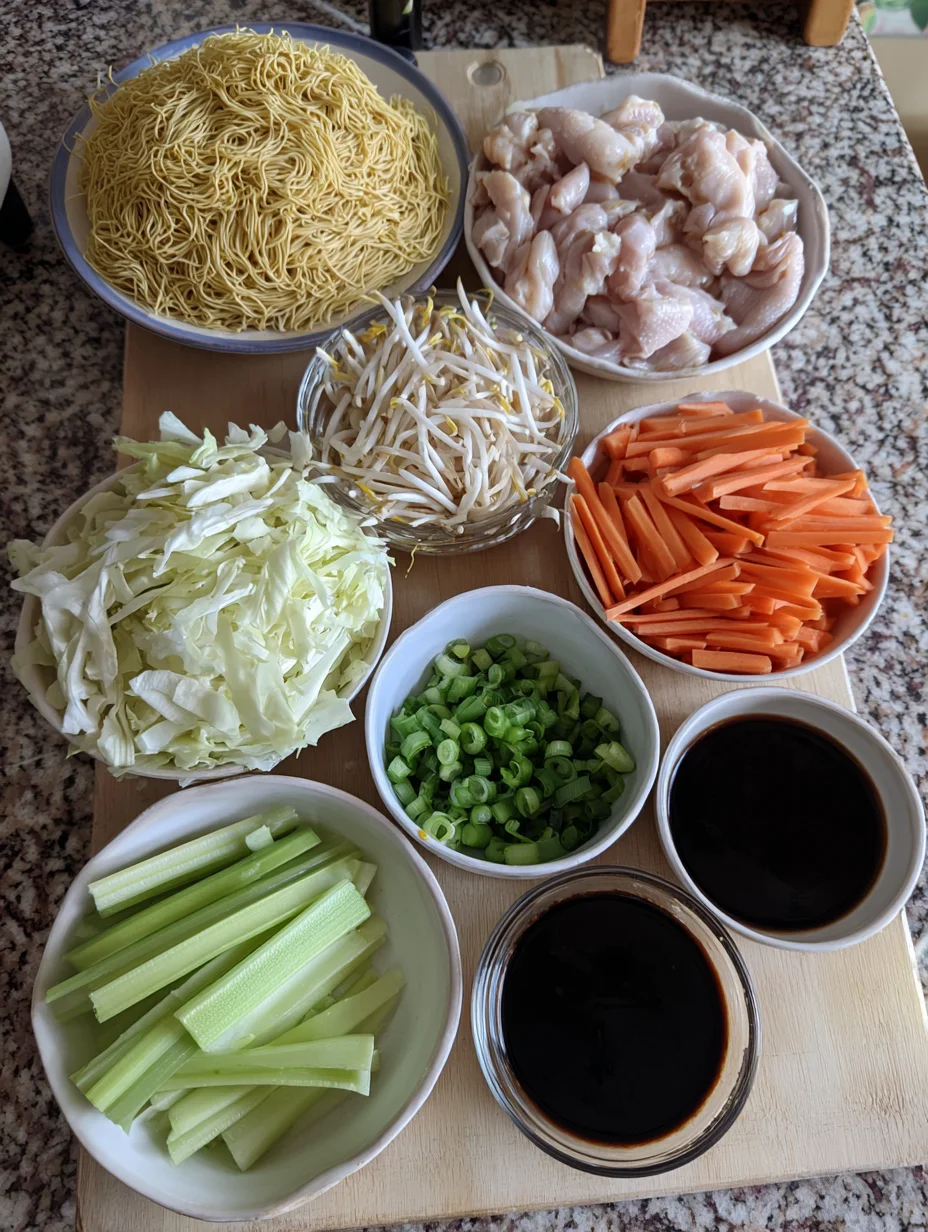 Chicken Chow Mein
