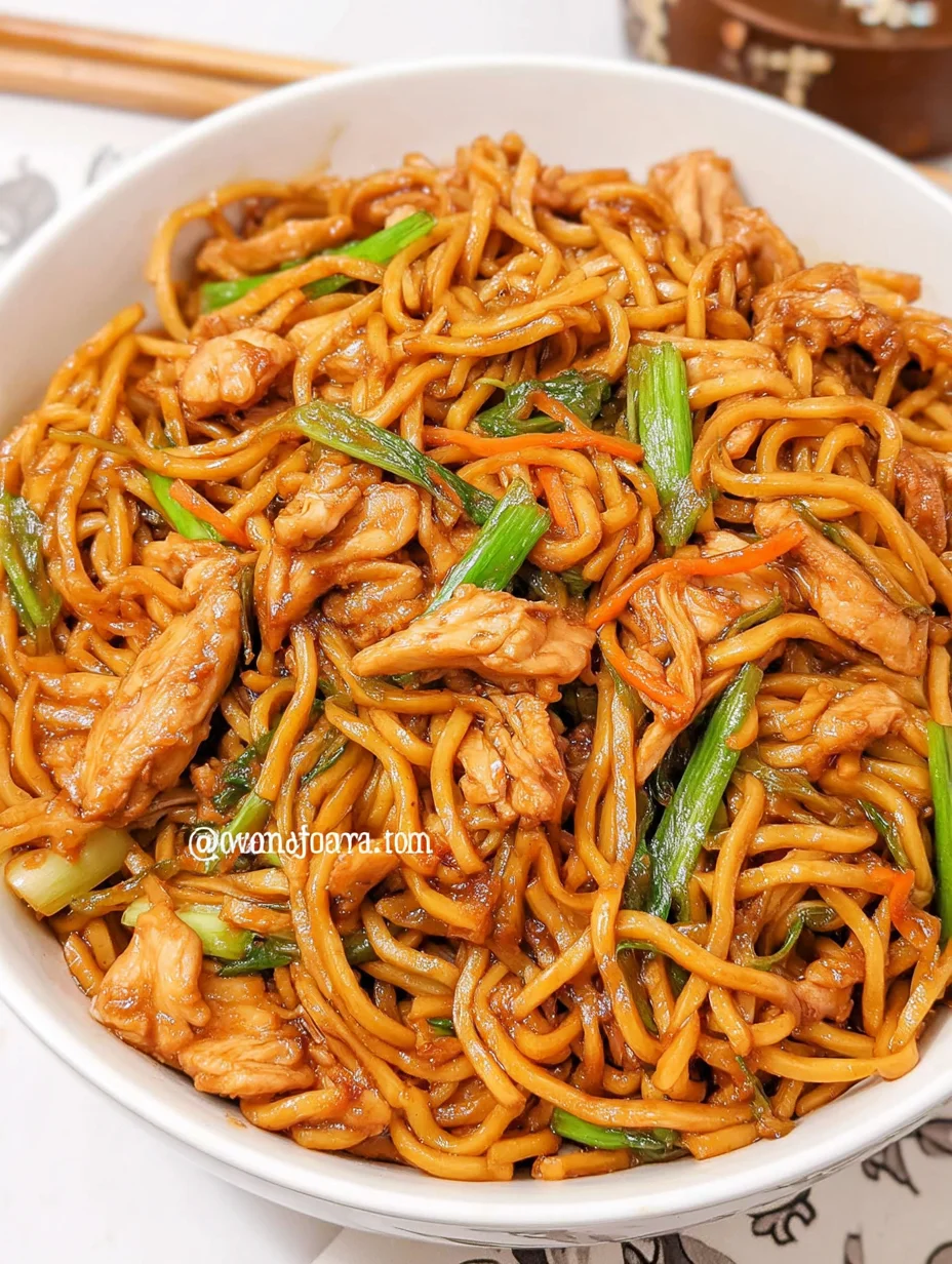 Chicken Lo Mein
