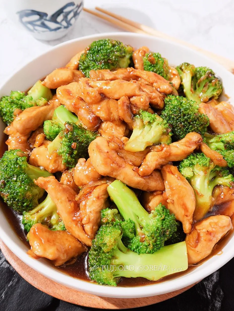 Chinese Chicken and Broccoli