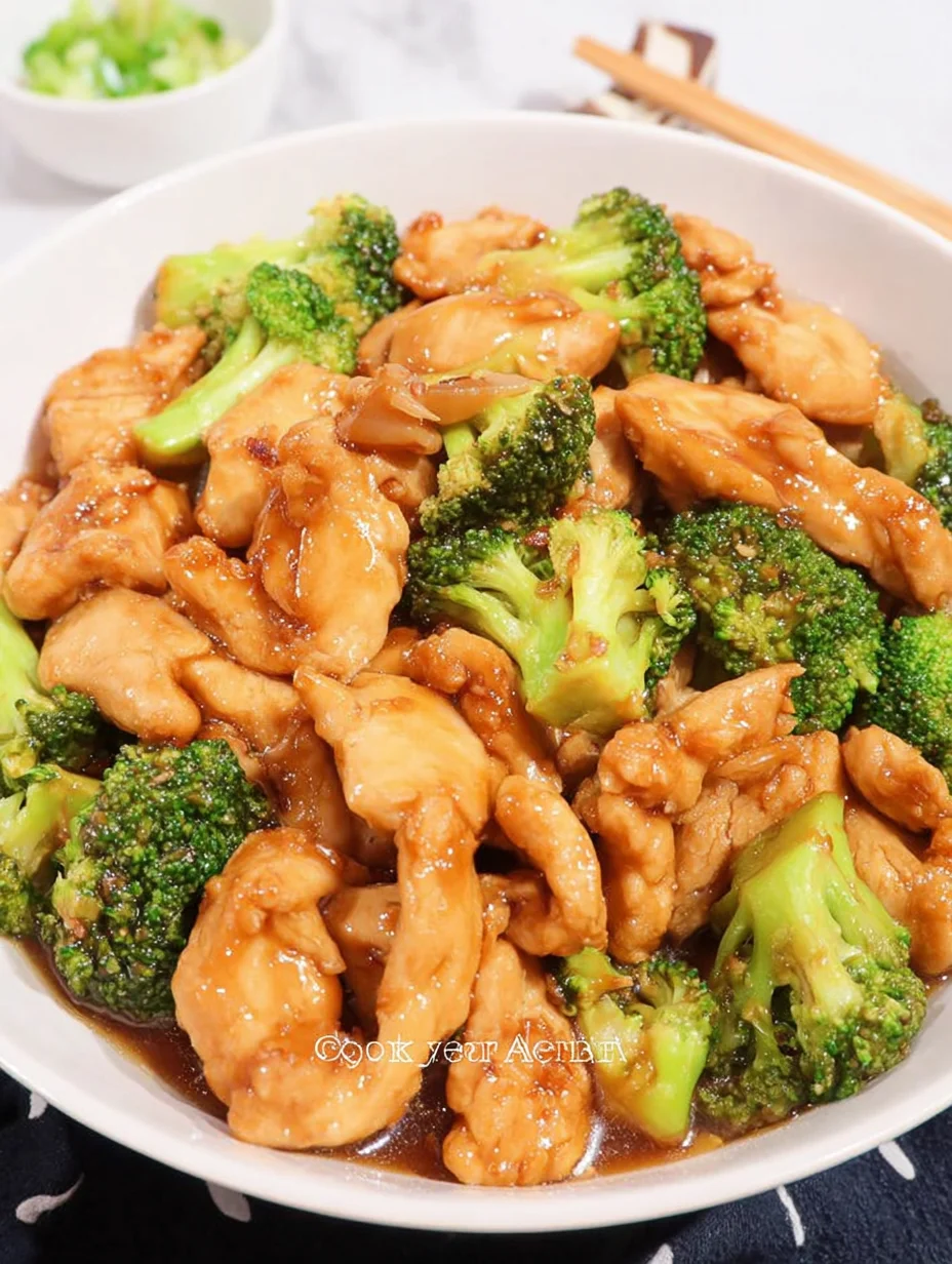 Chinese Chicken and Broccoli