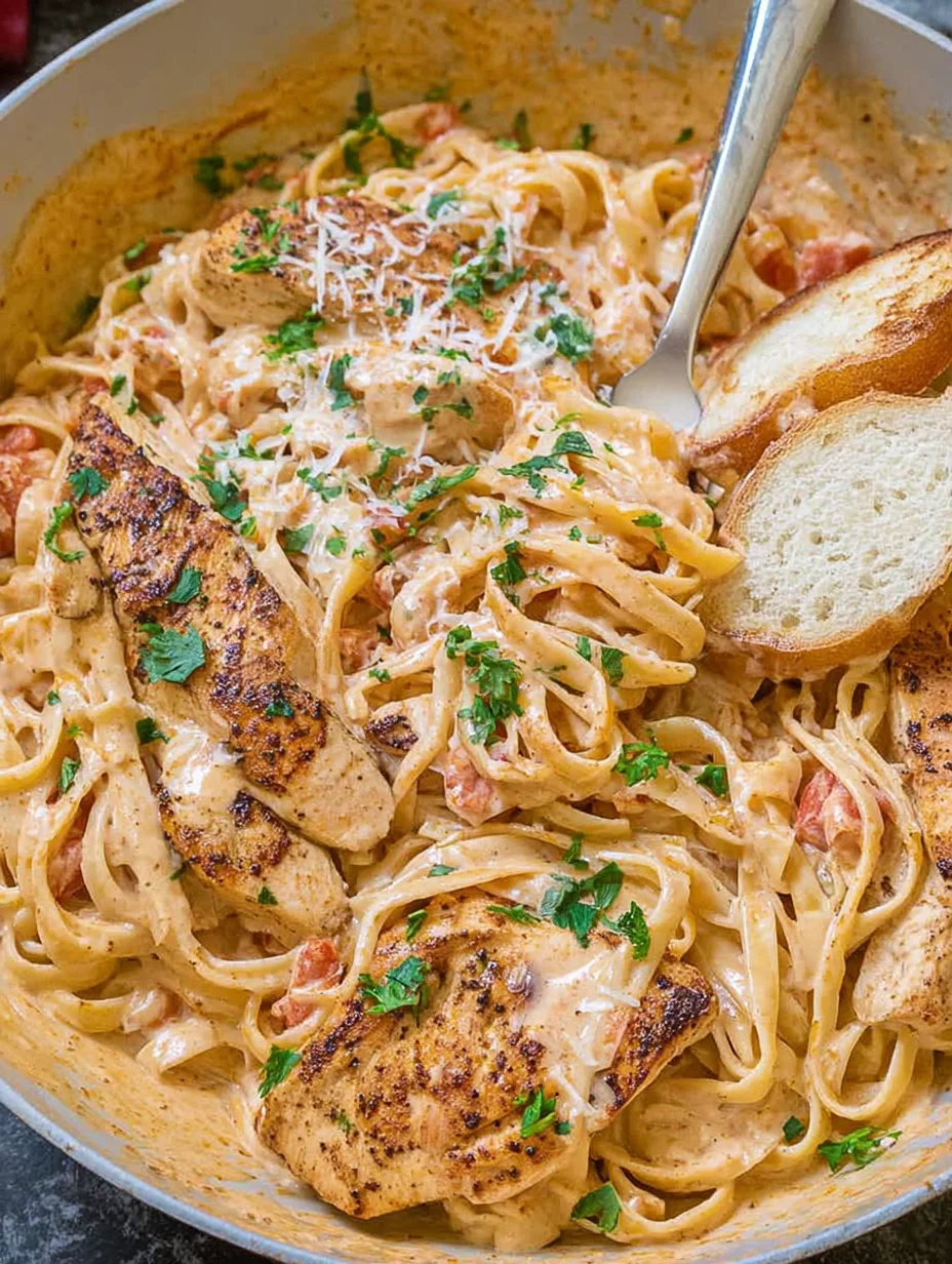Creamy Cajun Chicken Pasta