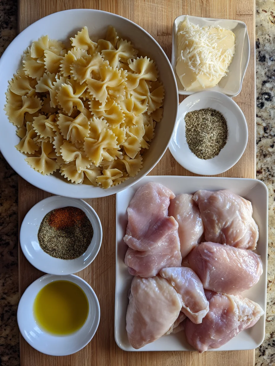 Creamy Chicken and Corn Pasta with Bacon