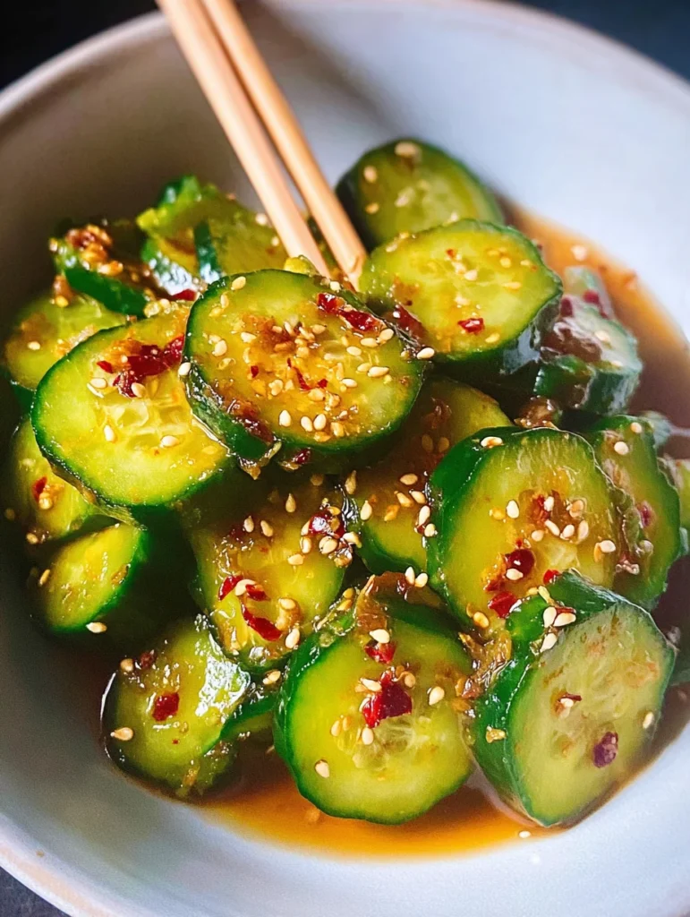 Easy Asian Cucumber Salad