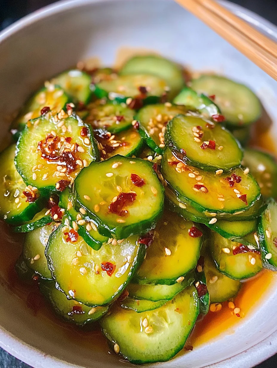 Easy Asian Cucumber Salad