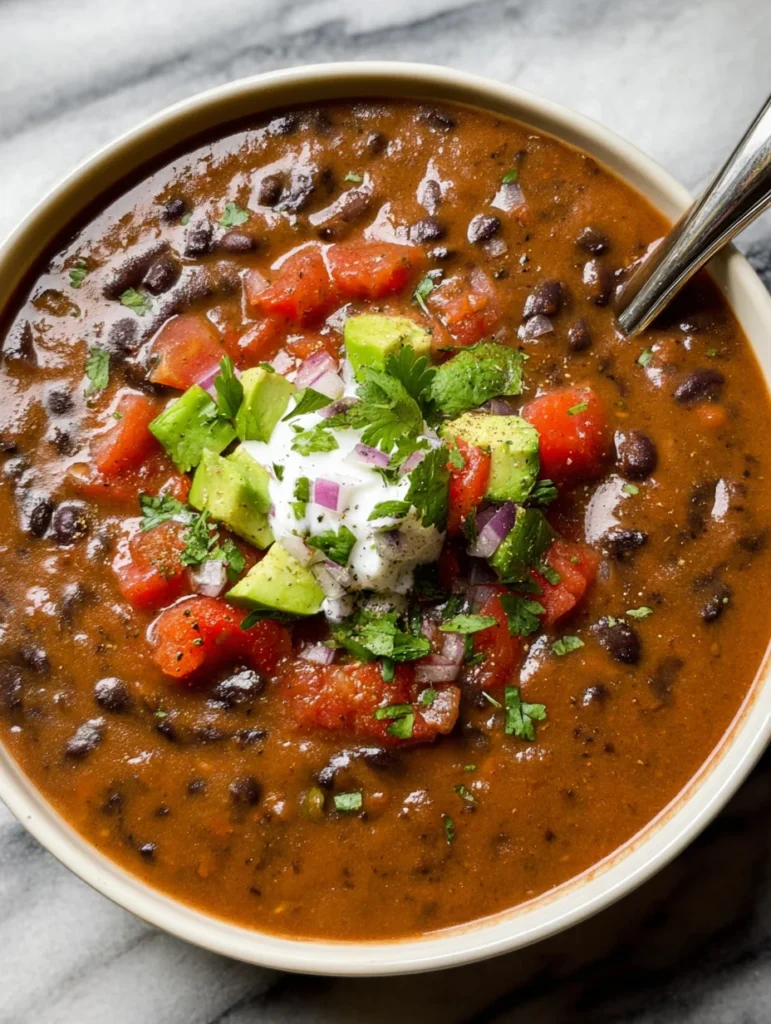 Easy Black Bean Soup