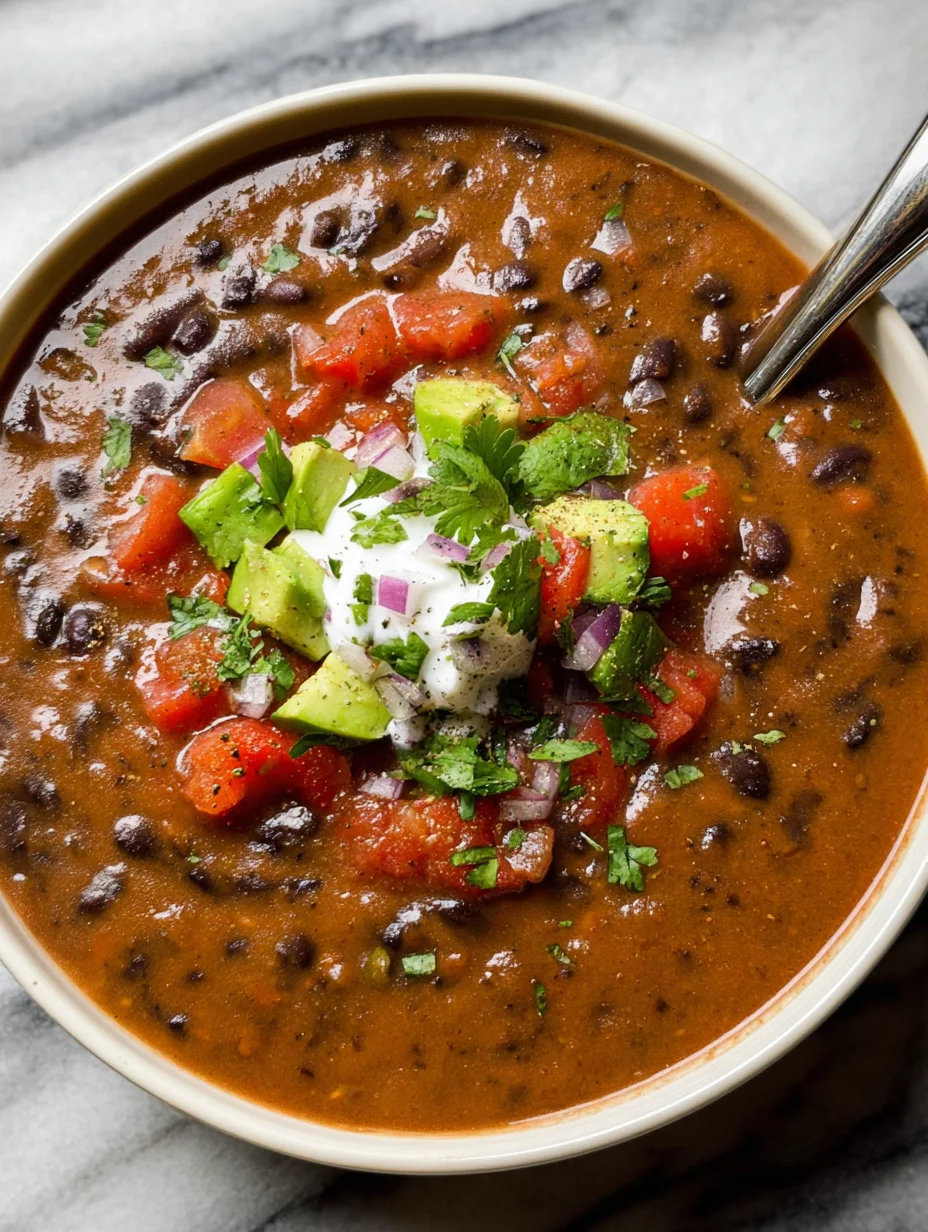 Easy Black Bean Soup