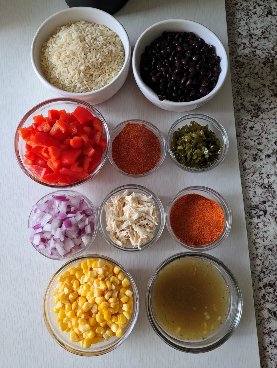 Easy Chicken Burrito Casserole
