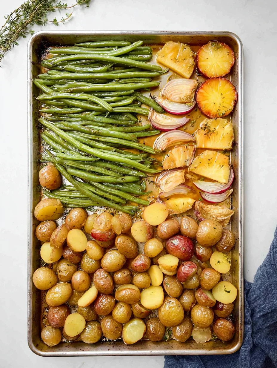 Easy Easter Dinner on a Sheet Pan