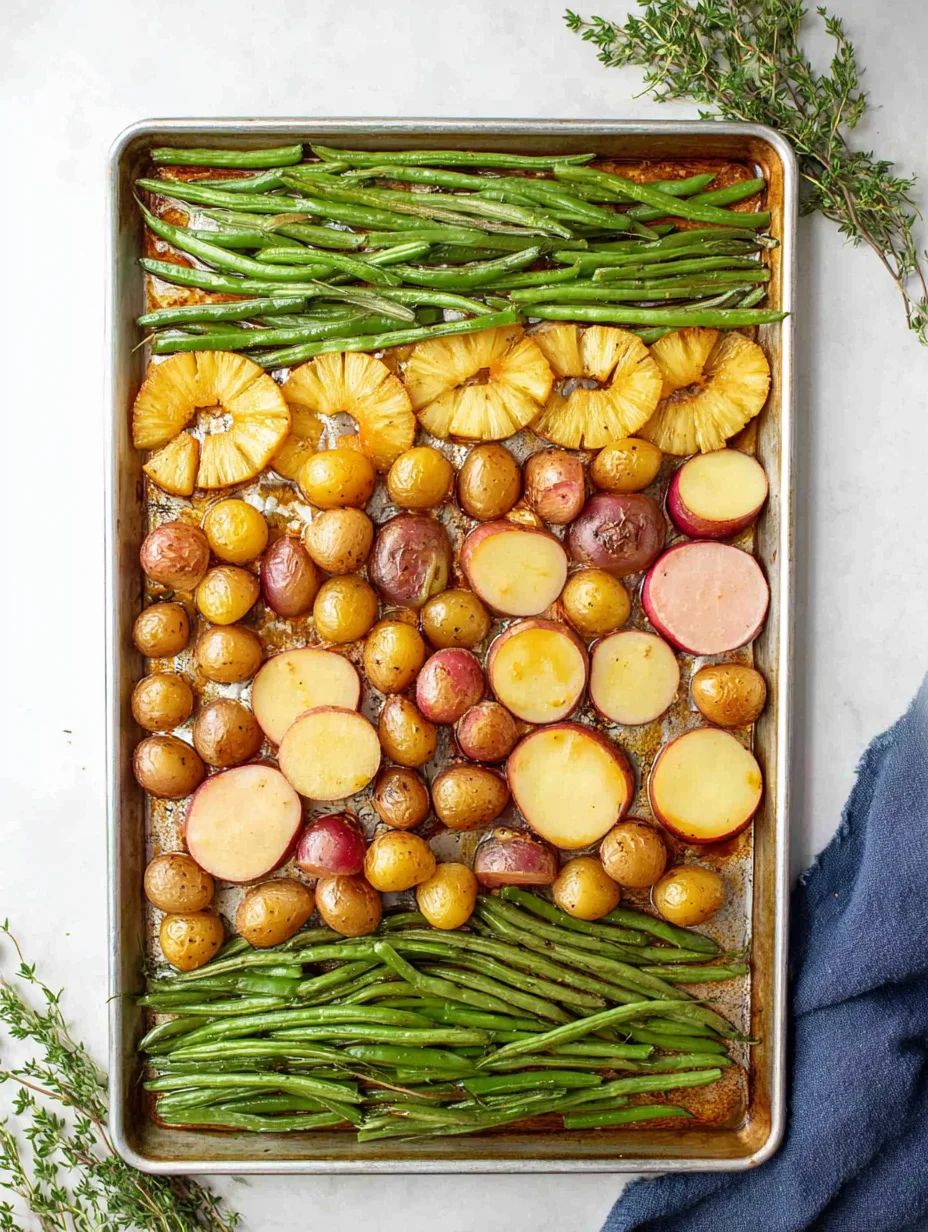Easy Easter Dinner on a Sheet Pan