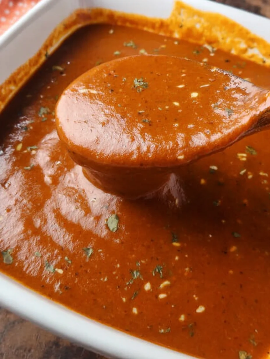 Easy Red Enchilada Sauce
