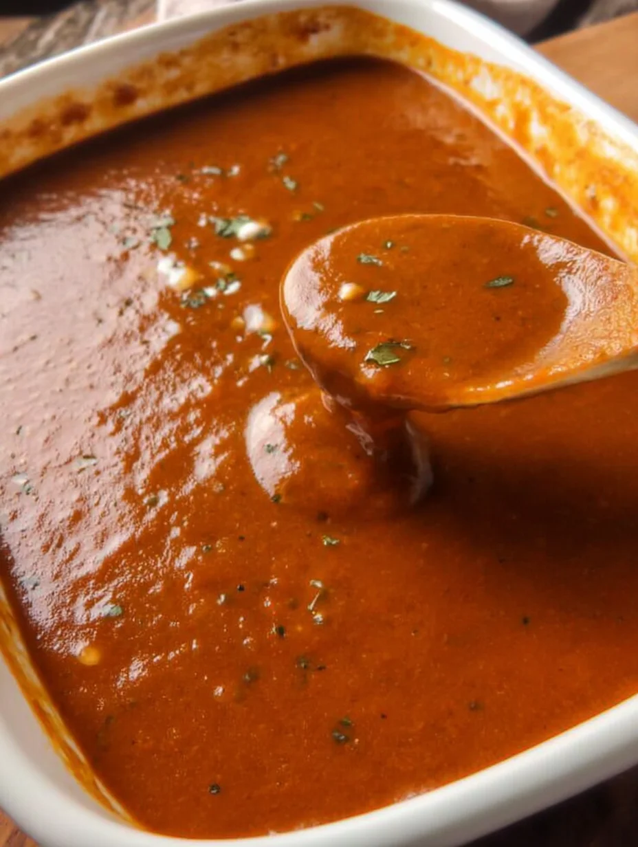 Easy Red Enchilada Sauce