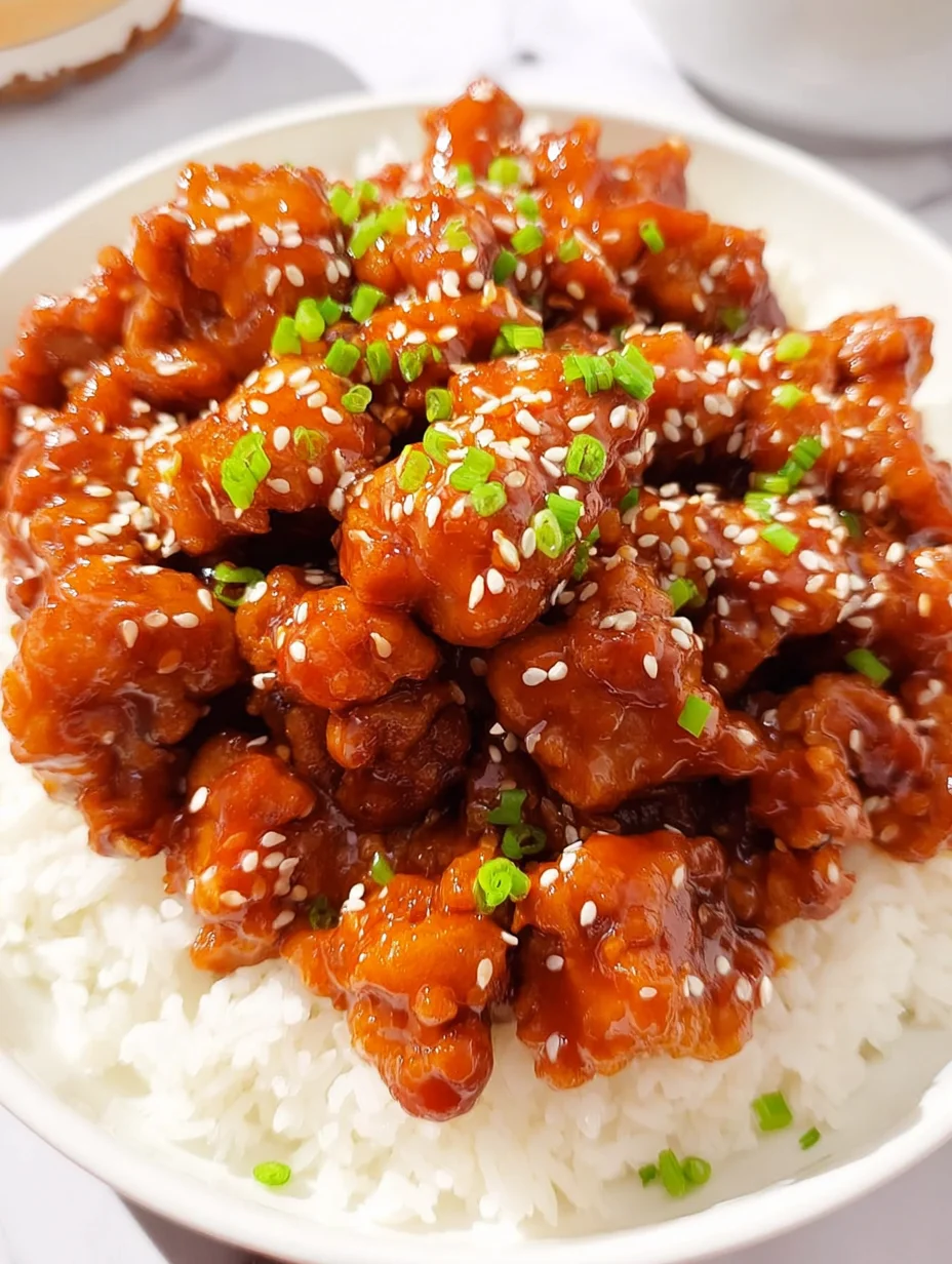 Easy Sesame Chicken