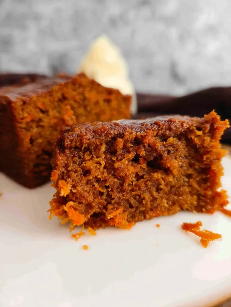 Flourless Oatmeal Carrot Cake