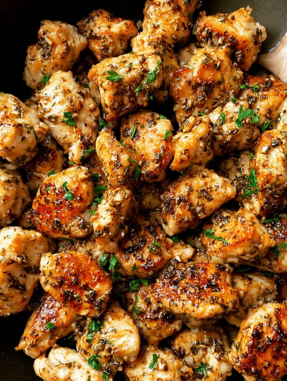 Garlic Butter Chicken Bites